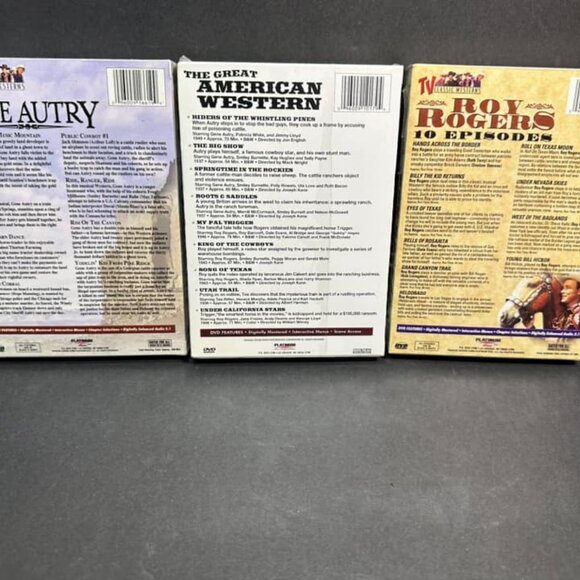 Old Westerns DVD Movies Staring Gene Autry and Roy Rogers - Picture 2 of 2